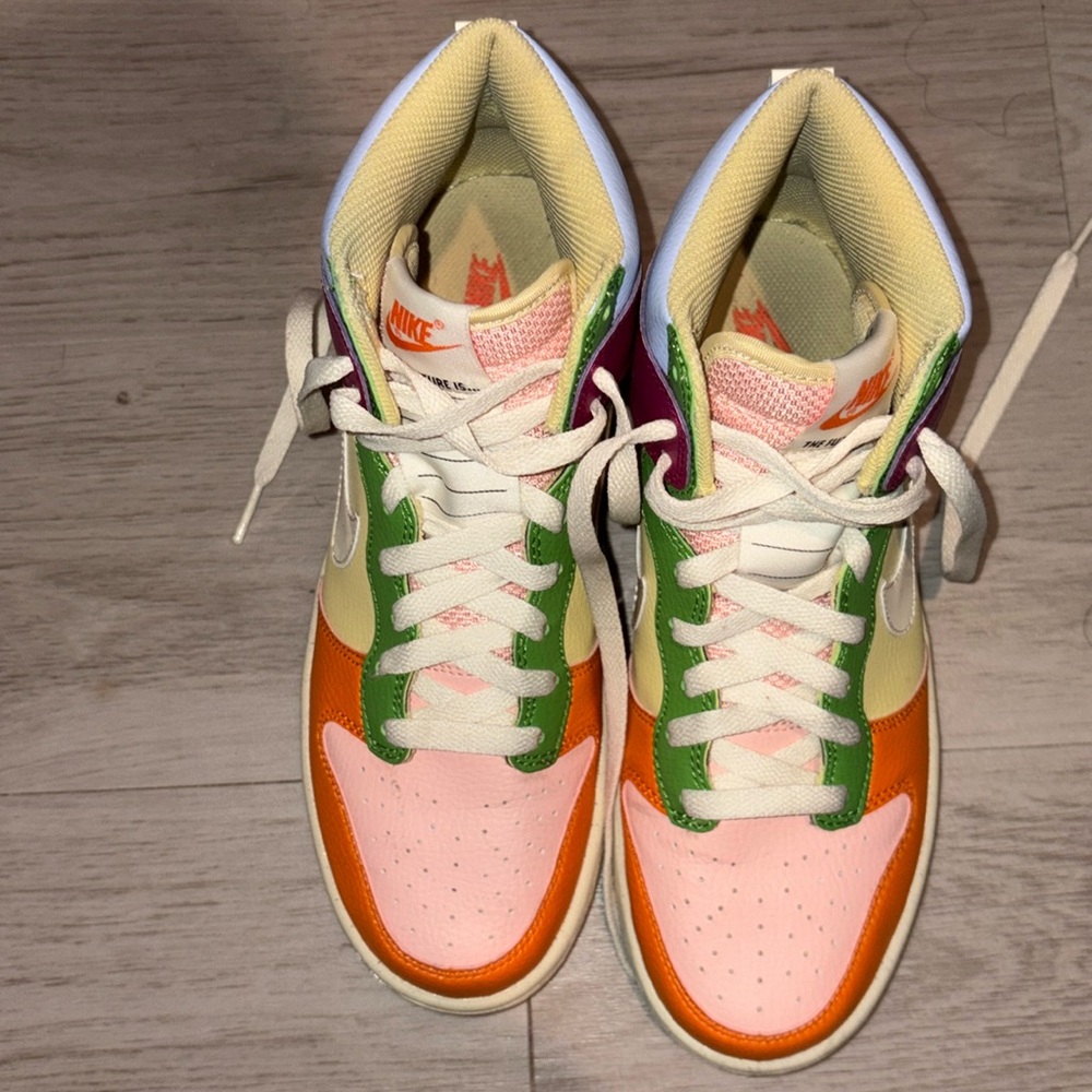 Nike dunk high multi color - Picture 5 of 6